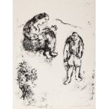 δ Marc Chagall (1887-1985) Plate 13, from The Tempest (Sorlier 853; see Cramer 97)