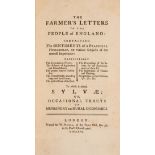 Agriculture.- Young (Arthur) The Farmer's Letters to the People of England, first edition, Printed …