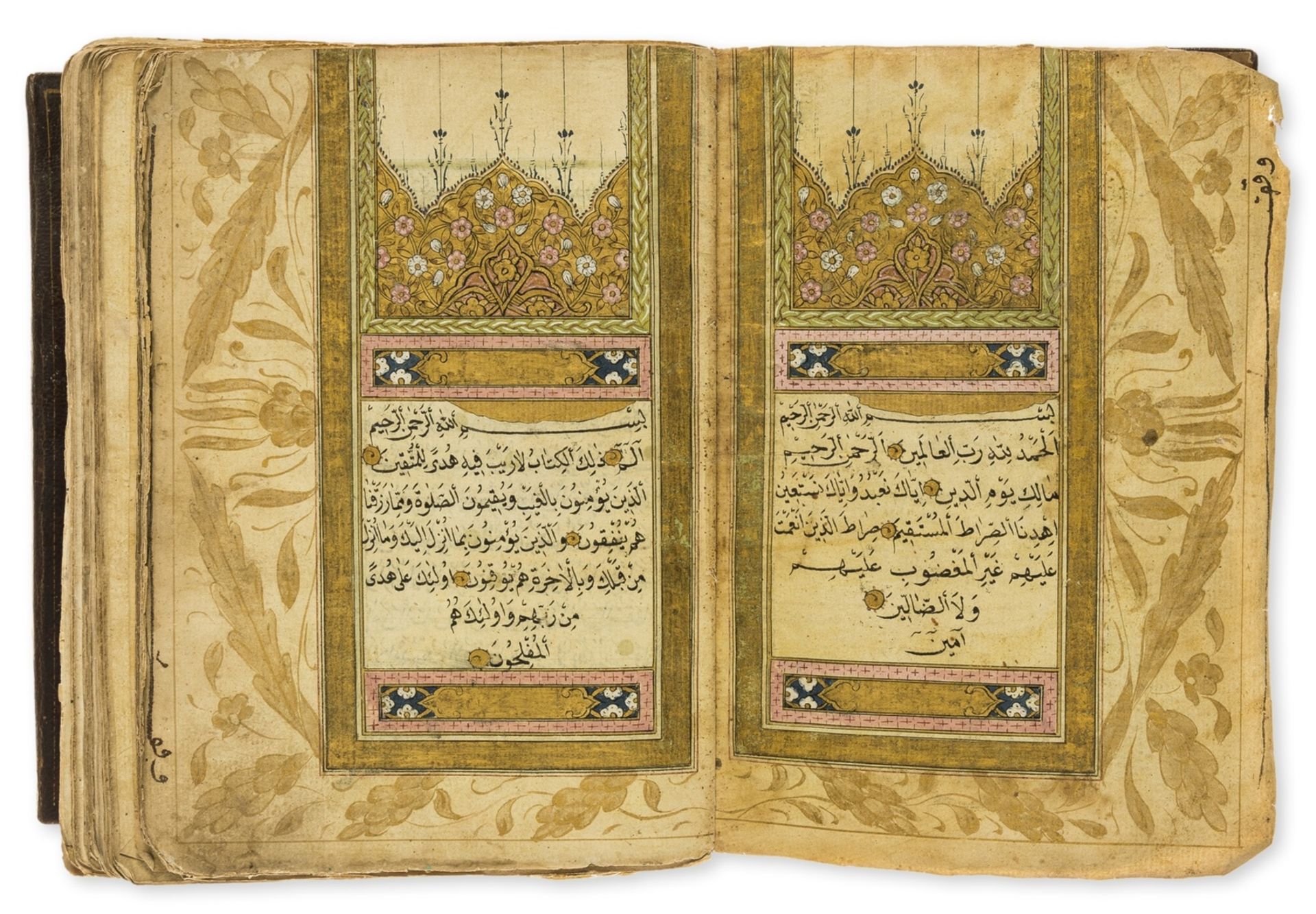 Qur'an, manuscript in Arabic.- , An Attractive Ottoman Qur'an, Ottoman Turkey, [mid-nineteenth …