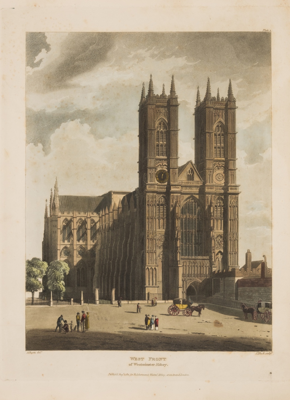 Westminster Abbey.- Ackermann (Rudolph, publisher) The History of the Abbey Church of St. Peter's …