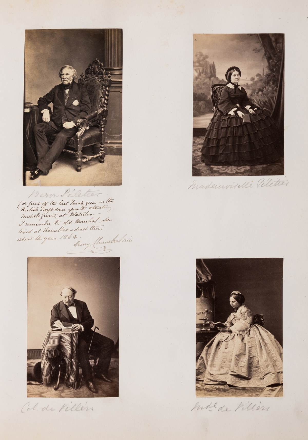 India & elsewhere.- Skinner's Horse.- Chamberlain (Anna Eugenia, wife of Sir Henry Chamberlain) …