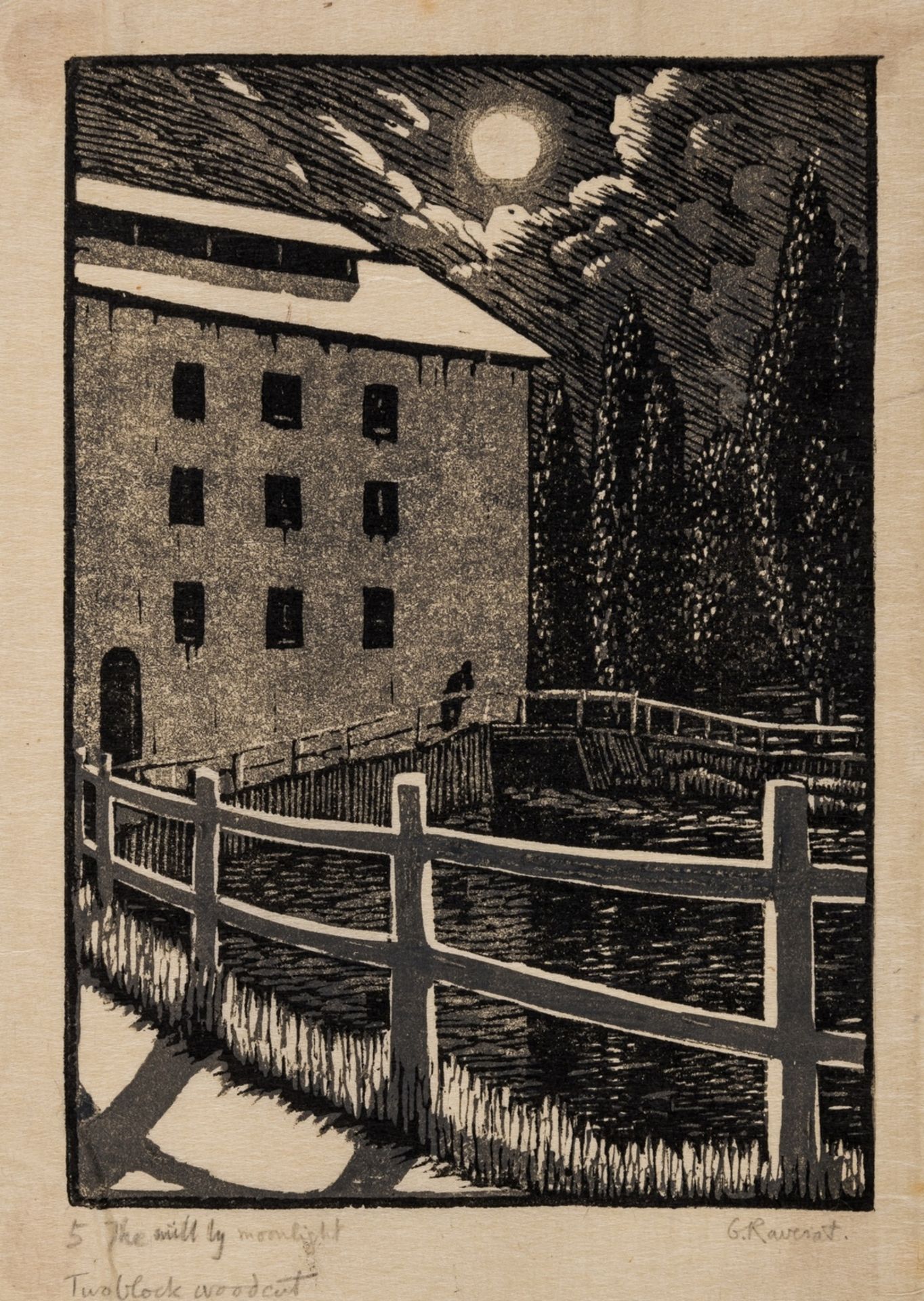 Raverat (Gwen) Comprehensive album of 530 wood engravings, circa 1909-1950. - Bild 7 aus 12