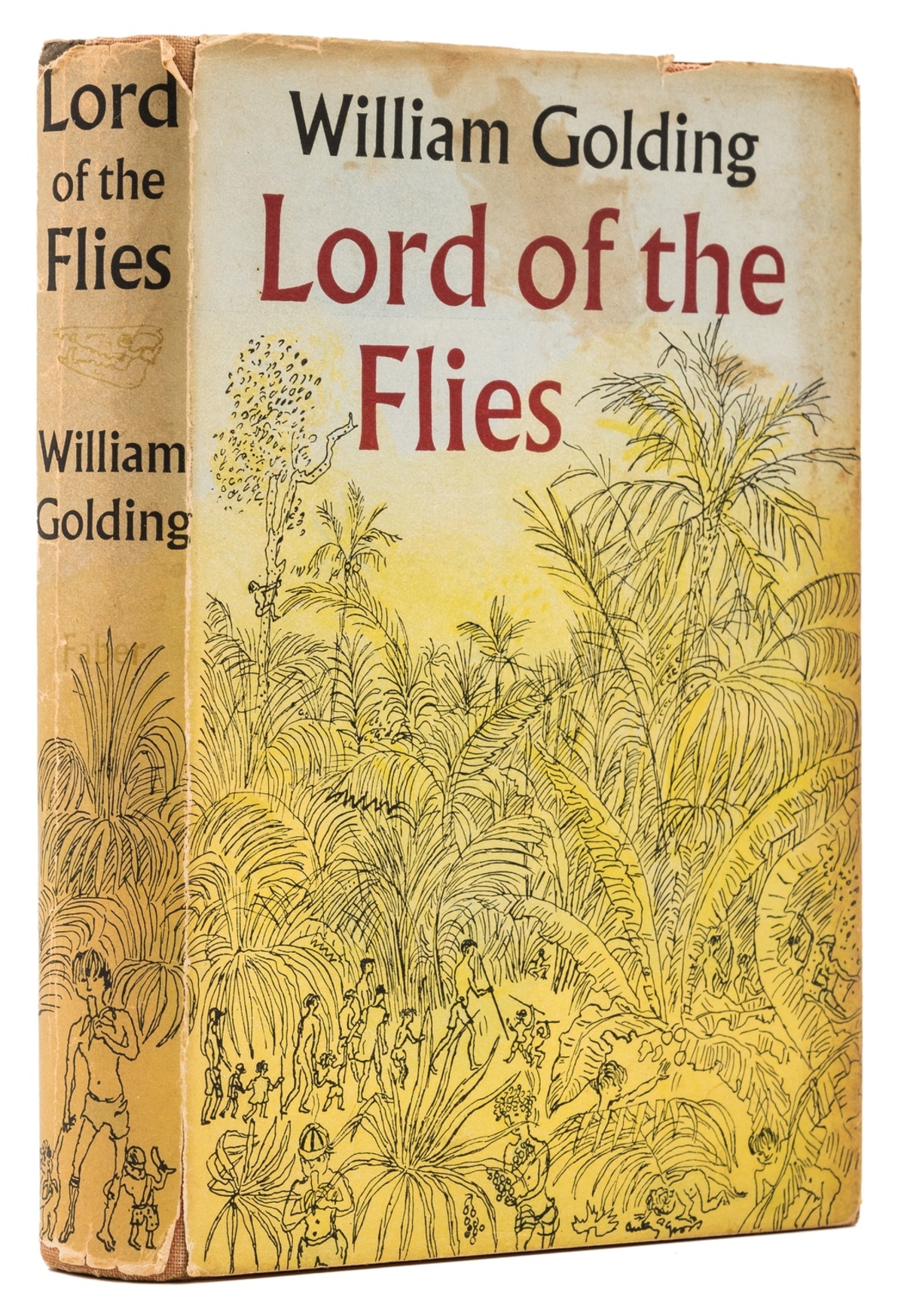 Golding (William) Lord of the Flies, first edition, third impression, signed by the author, 1955.