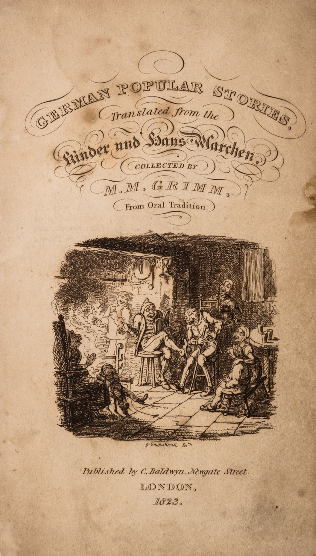 Grimm (Jakob Ludwig and Wilhelm Carl) German Popular Stories, translated from the Kinder und …