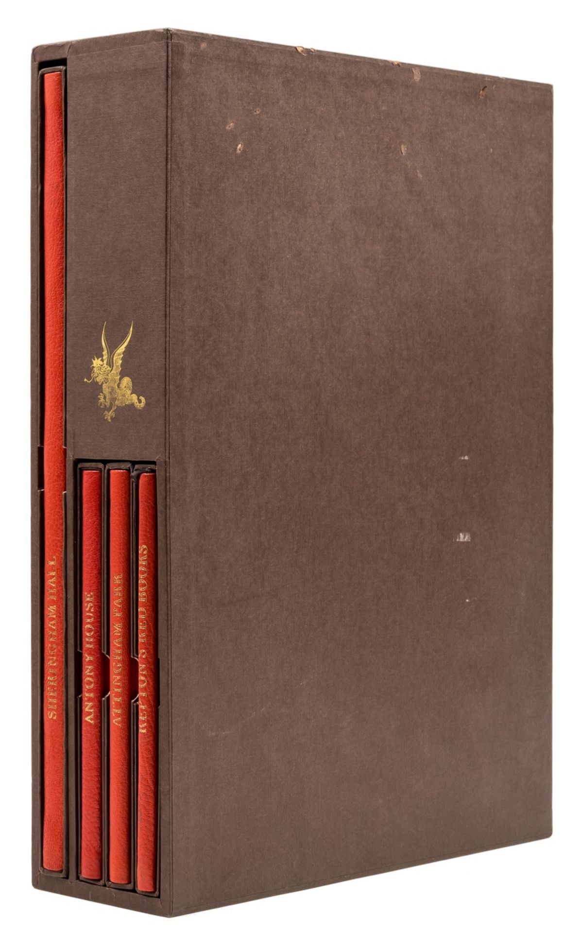 Repton (Humphry).- Malins (Edward) The Red Books of Humphry Repton, 4 vol., Basilisk Press, 1976.