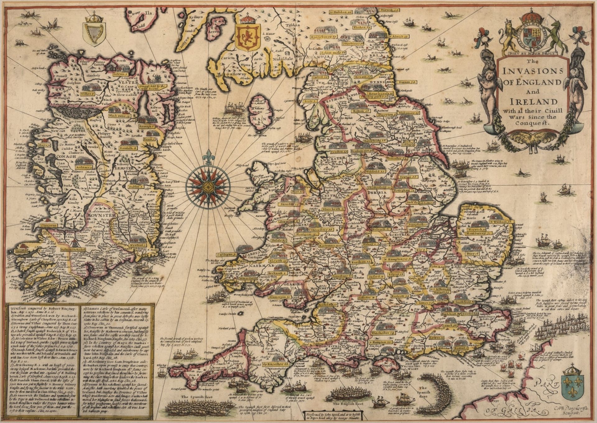 British Isles.- Speed (John) The Invasions of England and Ireland with al their Civill Wars Since …