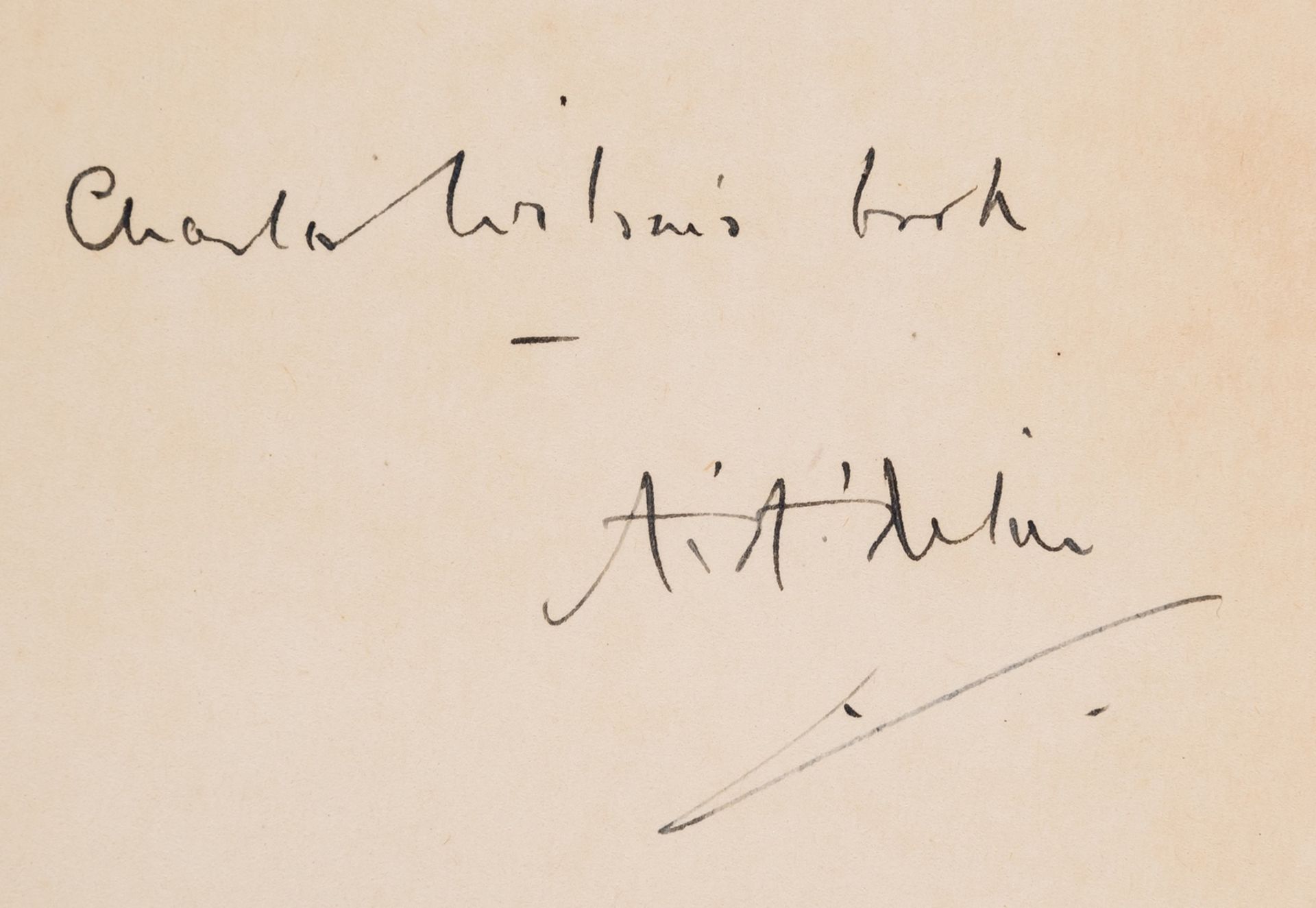 Milne (A. A.) Toad of Toad Hall, first edition, signed by the author, 1929. - Image 2 of 2