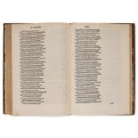 Foyle copy.- Lactantius (Lucius Coelius Firmianus) Opera, Venice, Theodorus de Ragazonibus, 1490.