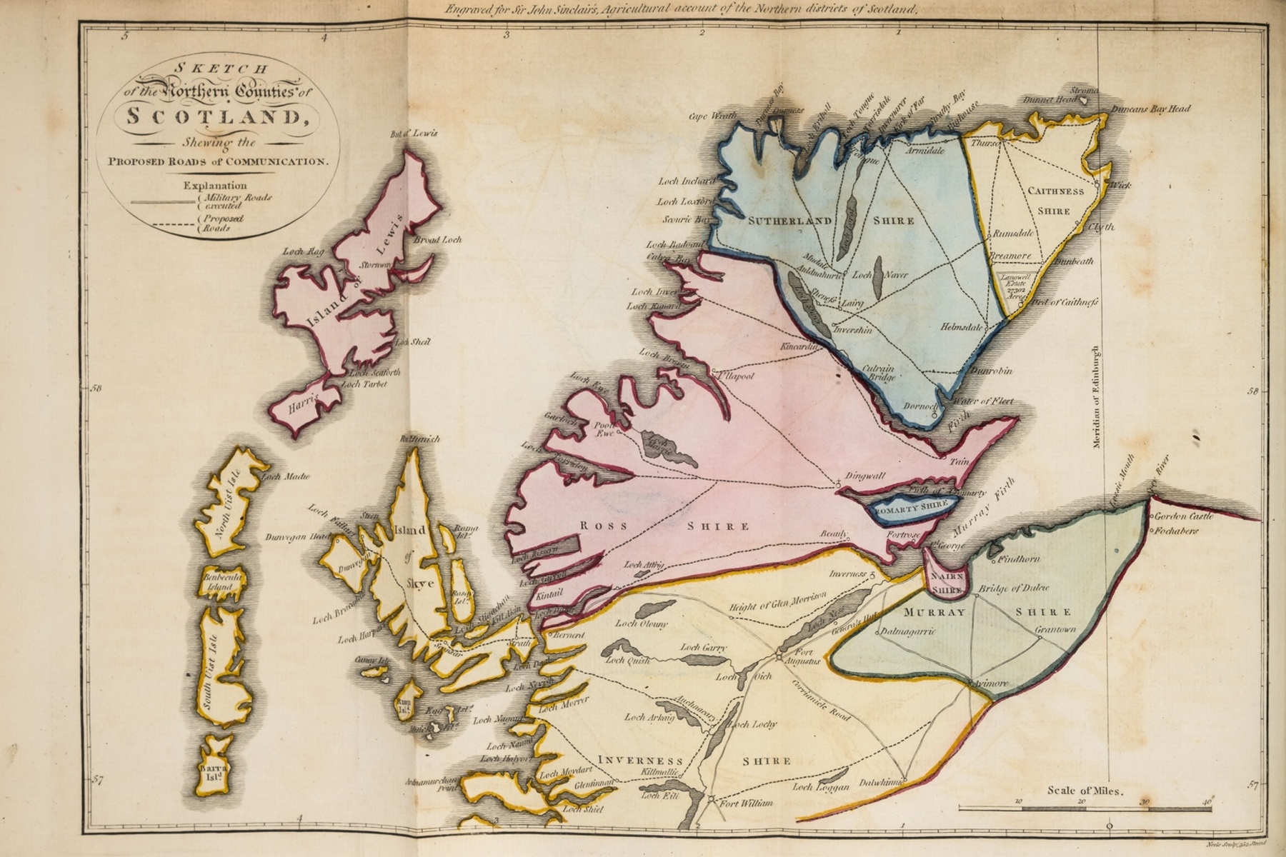 Board of Agriculture. A complete set of the Scottish county reports, bound in 5 vol., with all … - Image 2 of 2