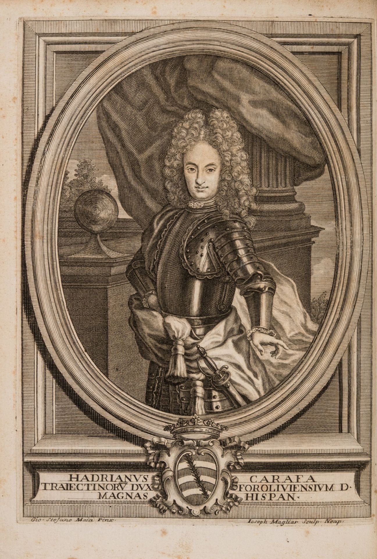 Vico (Giambattista) De Rebus Gestis Antonj Caraphaei Libri Quatuor, first edition, Naples, 1716.