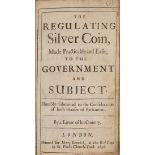 Coinage.- Lowndes (William) A Report Containing an Essay for the Amendment of the Silver Coins, …