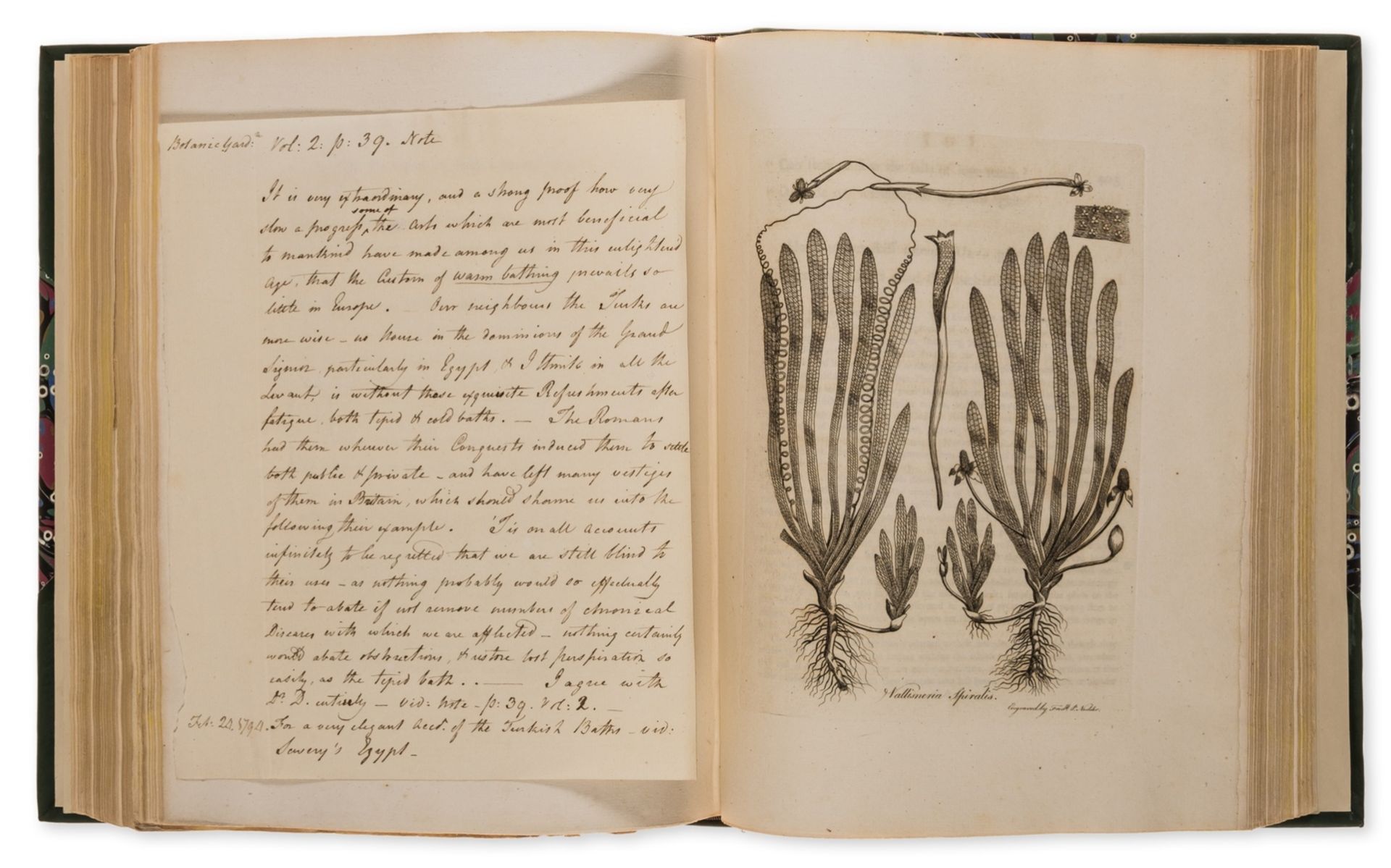 Darwin (Erasmus) The Botanic Garden; A Poem, in Two Parts, part 1 first edition, part 2 third …