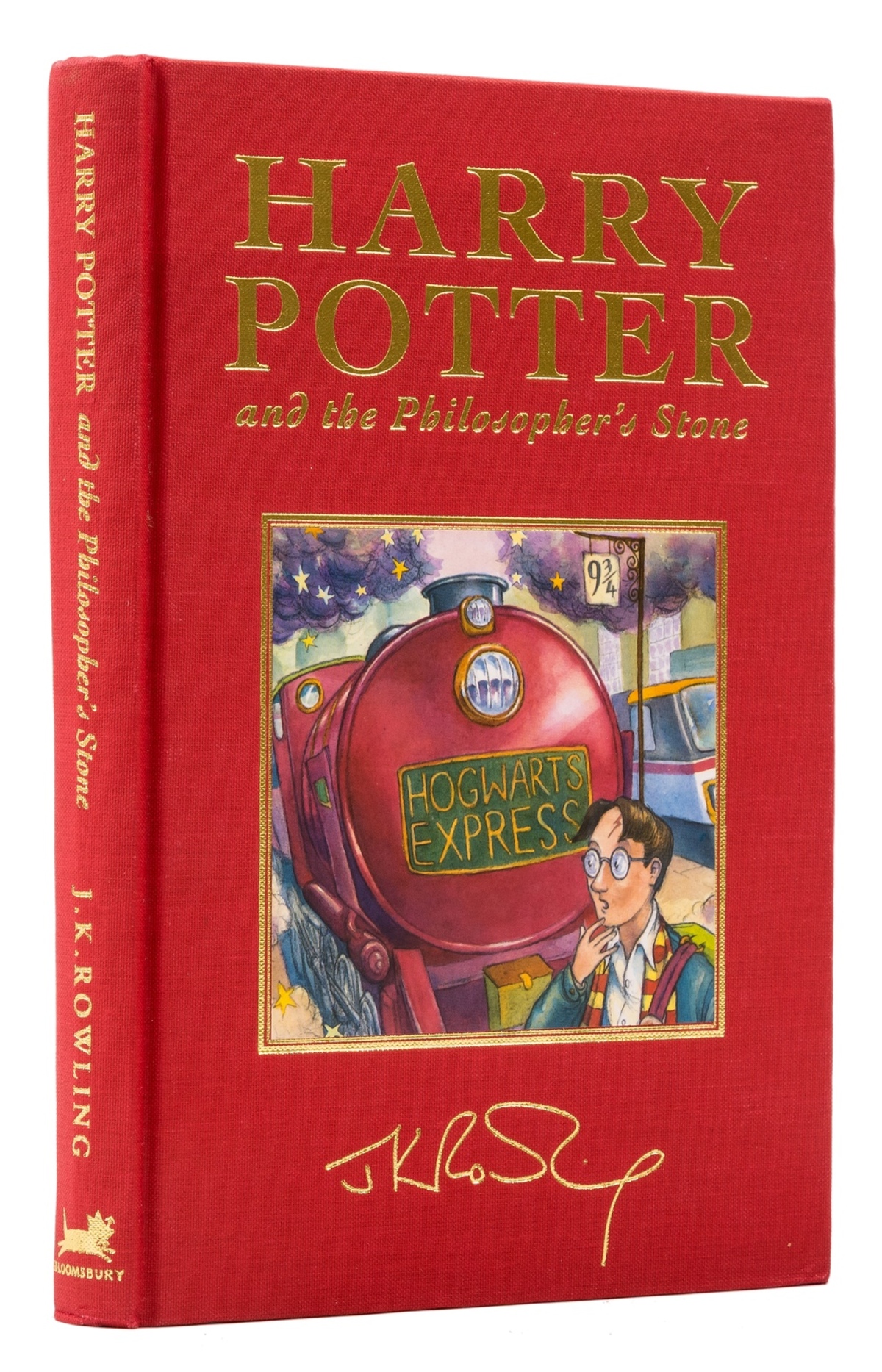 Rowling (J.K.) Harry Potter and the Philosopher's Stone, first deluxe edition, first printing, 1999.