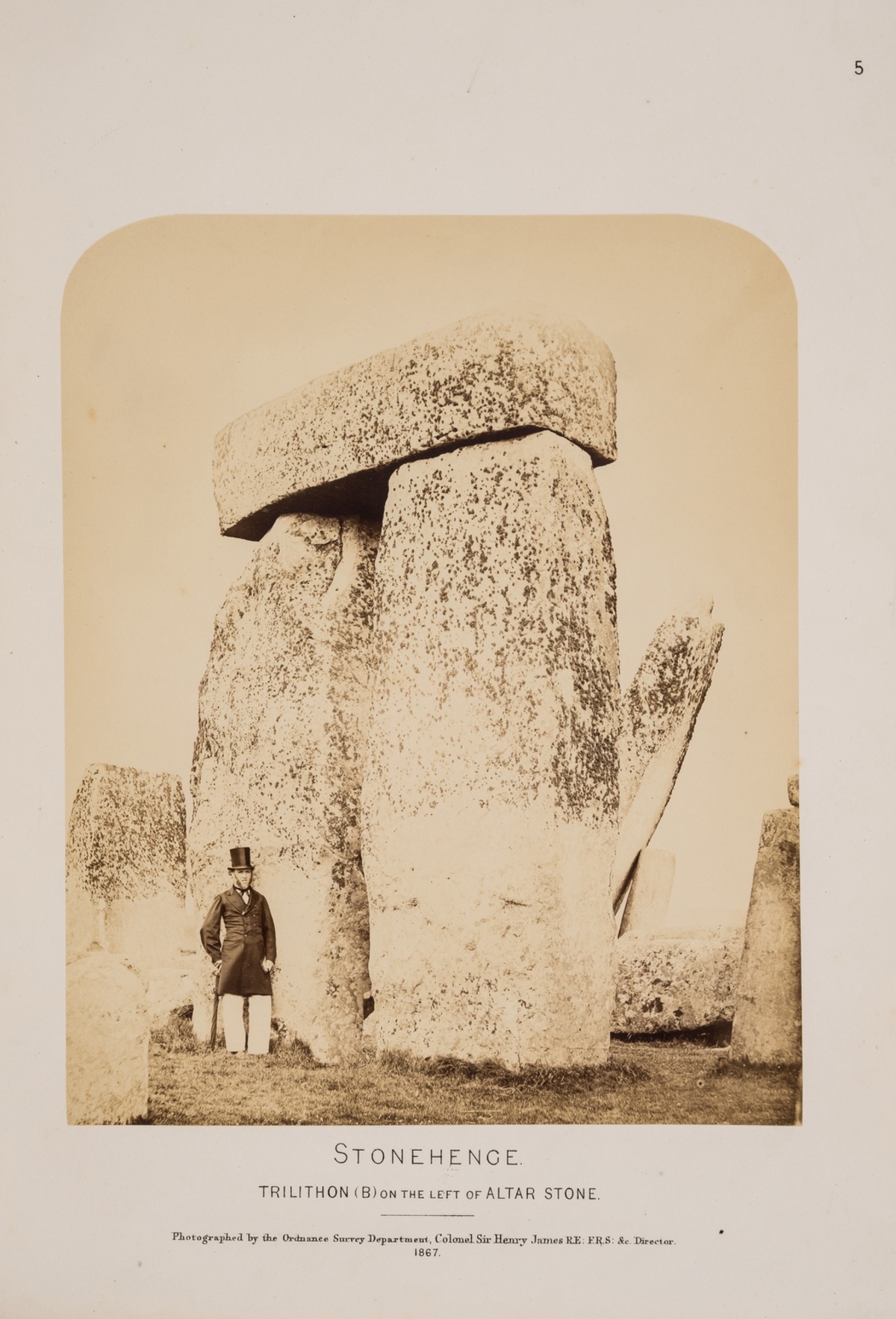 Stonehenge.- James (Col. Sir Henry) Plans and Photographs of Stonehenge, and of Turusachan in the …