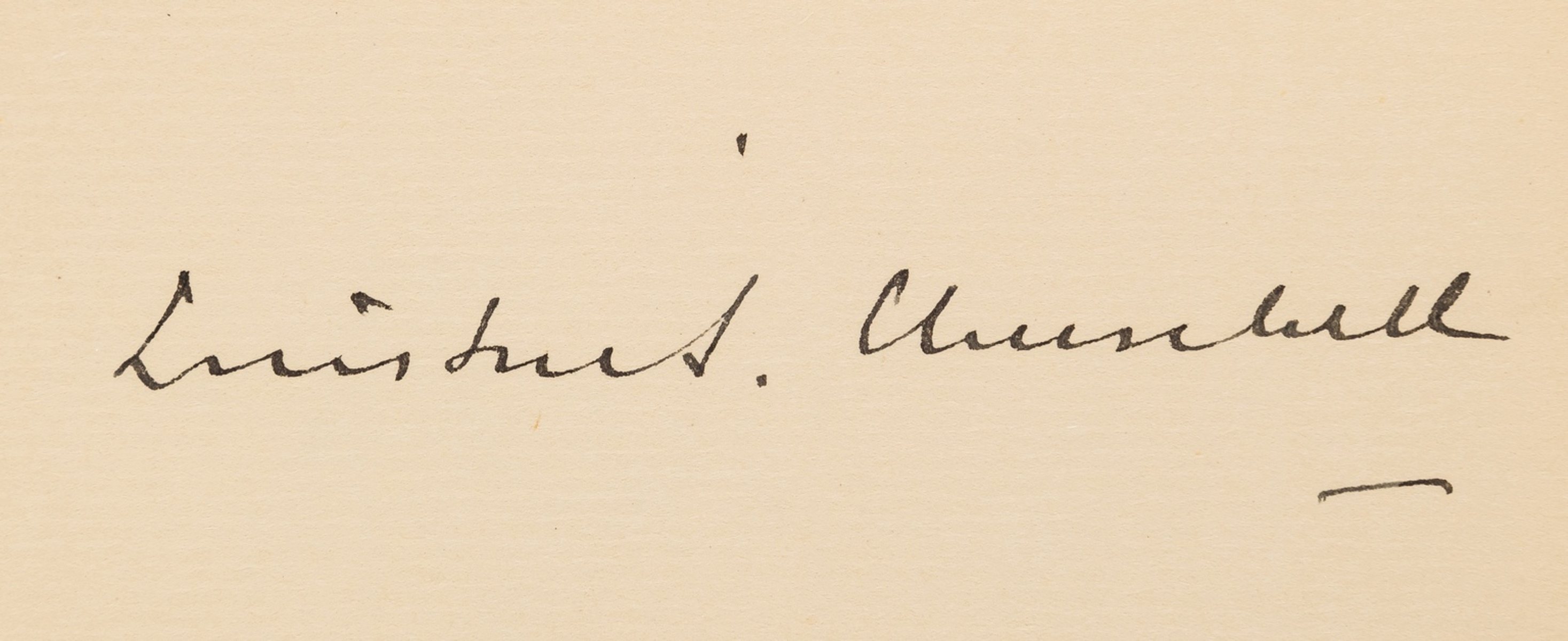Churchill (Sir Winston Spencer) The Unrelenting Struggle, third edition, signed by the author, … - Image 2 of 2