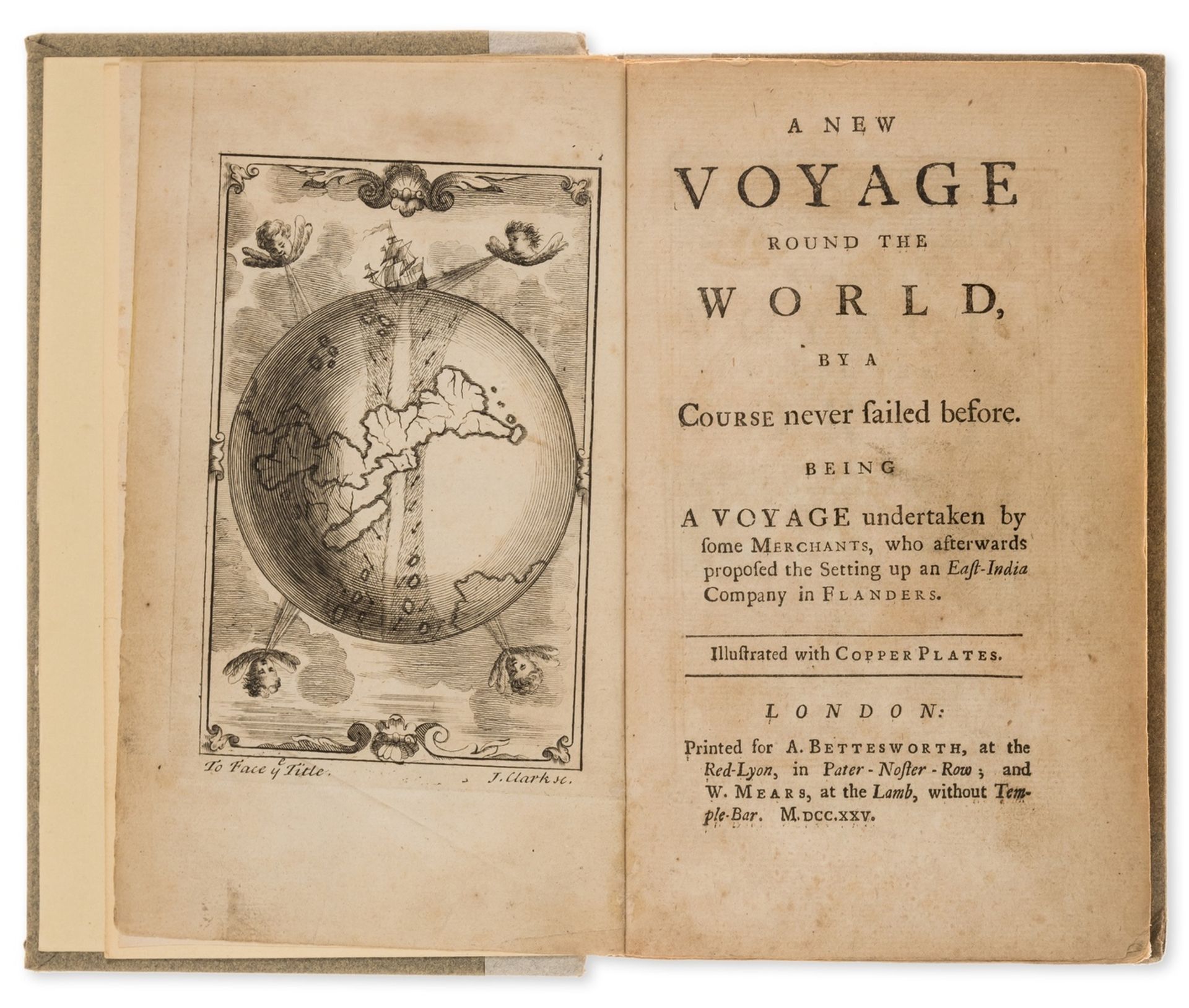 [Defoe (Daniel)] A New Voyage Round the World, By a Course Never Sailed Before, first edition, 2 …