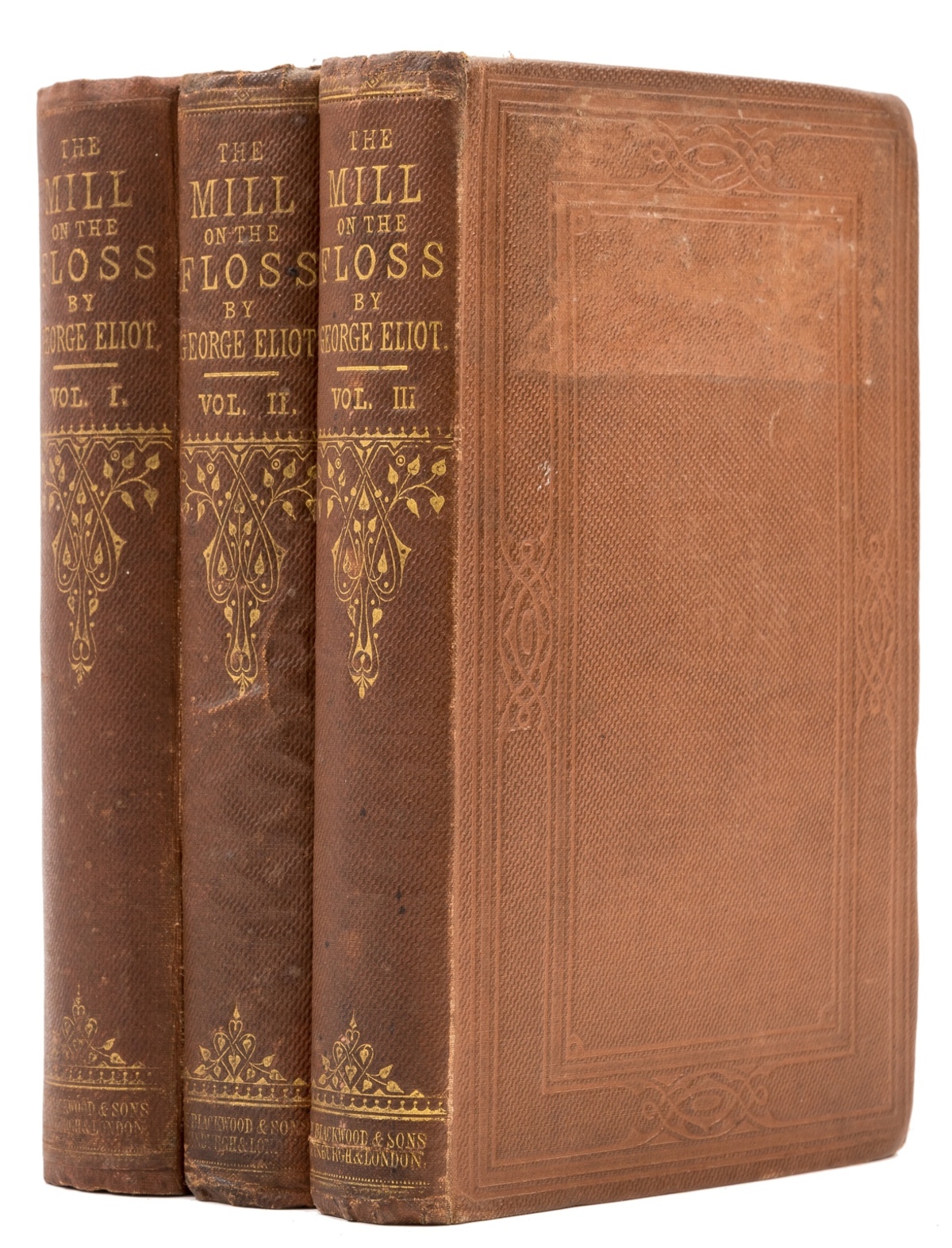 [Evans (Mary Ann)], "George Eliot". Mill on the Floss, 3 vol., first edition, 1860.