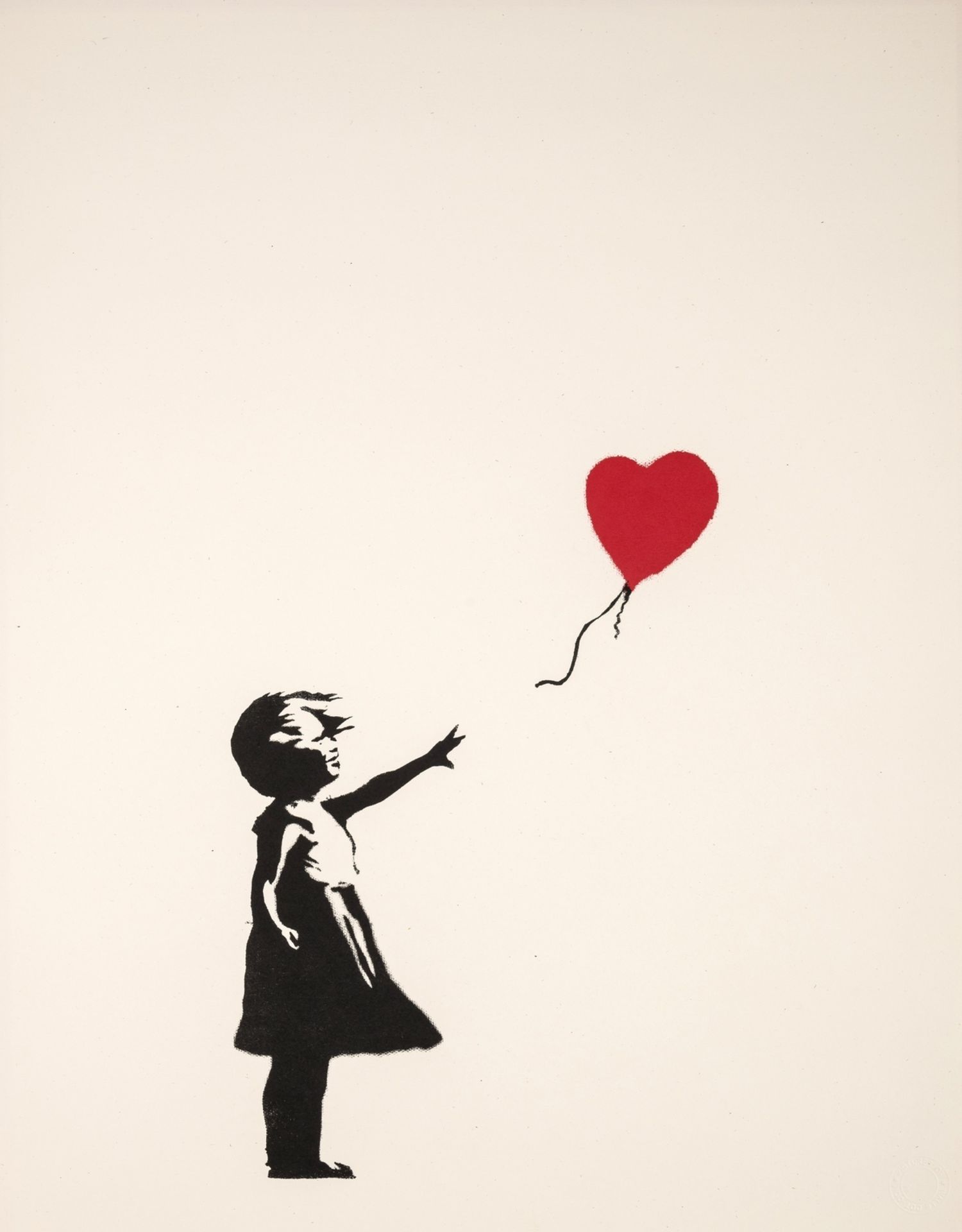 δ Banksy (b.1974) Girl with Balloon