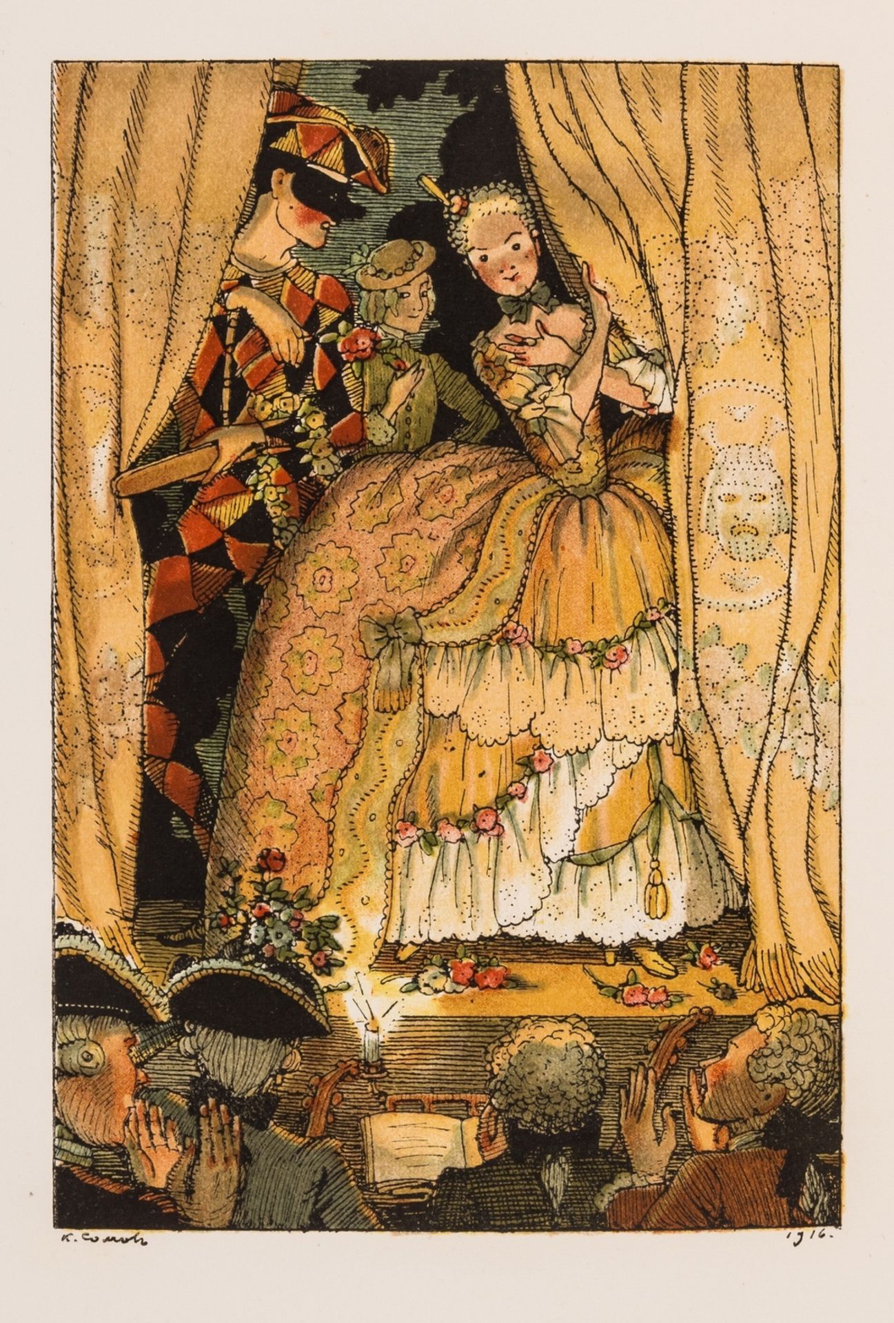 Erotica.- Somov (Konstantin Andreievich, illustrator) Le Livre de la Marquise. Recueil de Poesie …