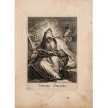 Hermits.- Bloemaert (Abraham) La Forest des Hermites et Hermitesses d'Egypte, et de la Palestine, …