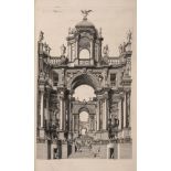 Architecture.- Pozzo (Andrea) Perspectiva pictorum et architectorum, first edition, Rome, Giovanni …