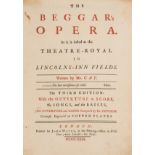 Music.- Opera.- Gay (John) The Beggar's opera. As it is acted at the Theatre-Royal in Lincolns-Inn …