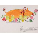 Andy Warhol (1928-1987) Piglet (from Wild Raspberries) (see Feldman & Schellmann IV.134.A)