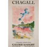 Marc Chagall (1887-1985) after. Lithographies originales récentes, Galerie Maeght, 1981