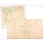 Egypt.- War Office (Geographical Section) and others. Four folding maps of Egypt and Cairo, [early …