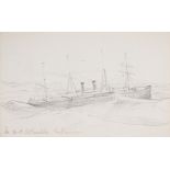 Canada.- Baker (F.V.) Travel album comprising 35 drawings from a tour of Canada, [c. 1890s]