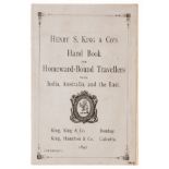 World.- Henry S. King & Co's Hand Book for Homeward-Bound Travellers from India, Australia, and …