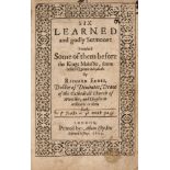 Eedes (Richard) Six Learned and godly Sermons, for Edward Bishop, 1604.