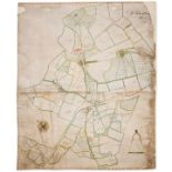 Newhouse, Wiltshire Estate Map.- Joliffe (Richard, Surveyor), attributed to. A Plan of Newhouse …