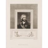 Nelson.- Churchill (T.O.) The Life of Lord Viscount Nelson, engraved frontispiece and 13 plates (2 …