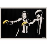 δ Banksy (b.1974) Pulp Fiction