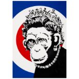 δ Banksy (b.1974) Monkey Queen