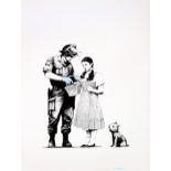 δ Banksy (b.1974) Stop and Search (Signed)