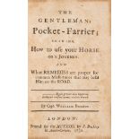 Horses.- Burdon (Capt. William) The Gentleman Pocket-Farrier, first edition, S.Buckley, 1730.