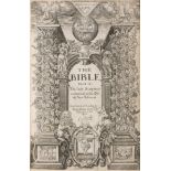 Bible, English. The Bible that is The holy Scriptures, 2 parts in 1, by Robert Barker, 1612.