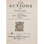 Shakespeare (William).- Williams (Sir Roger) The Actions of The Lowe Countries, first edition, …