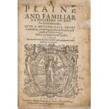 Dod (John) A Plaine and Familiar Exposition of the Ten Commandments, Thomas Haveland for Thomas …