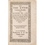 Fletcher (Giles) Of the Russe Common Wealth, first edition, Printed by T[homas] D[awson] for …