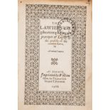 Shakespeare source book.- Fraunce (Abraham) The Lawiers Logike, exemplifying the praecepts of …