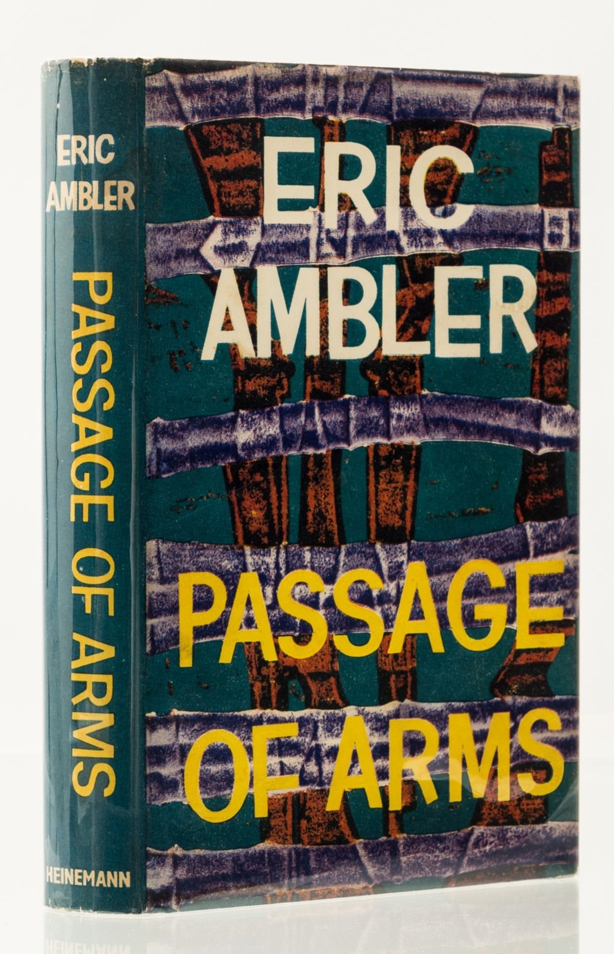 Ambler (Eric) Passage to Arms, first edition, signed presentation inscription from the author, 1959.