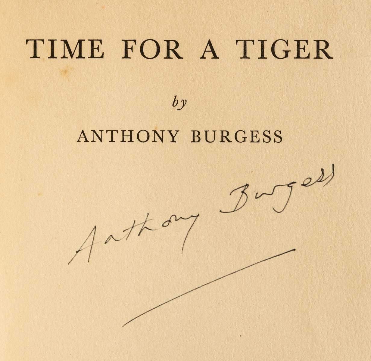 Burgess (Anthony) [The Malayan Trilogy], first edition, vol.1 signed by the author, 1956-58-59. - Image 2 of 2