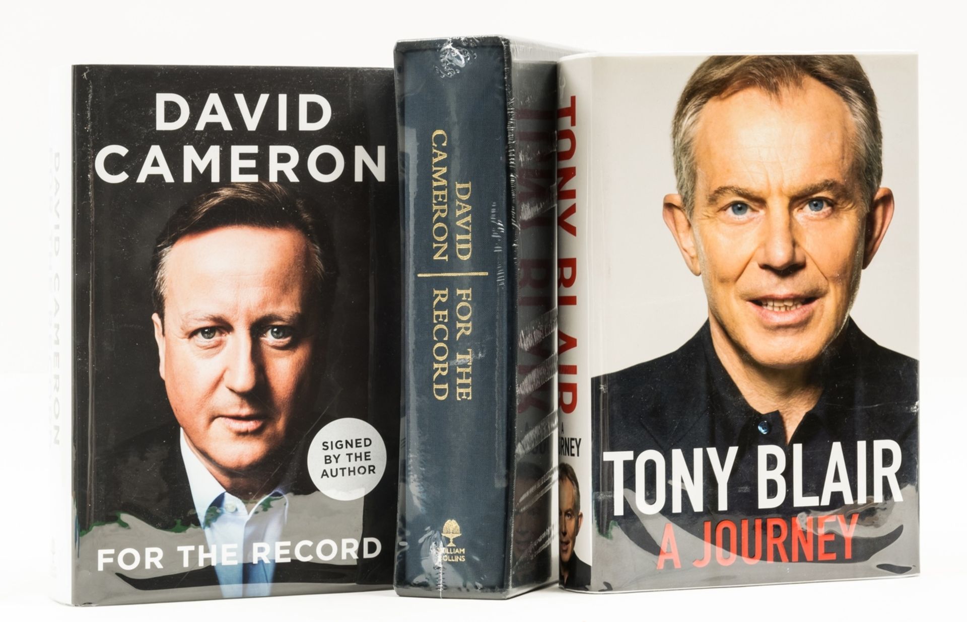 Cameron (David) For the Record, one of 500 copies signed by the author, 2019 & others, similar (3)