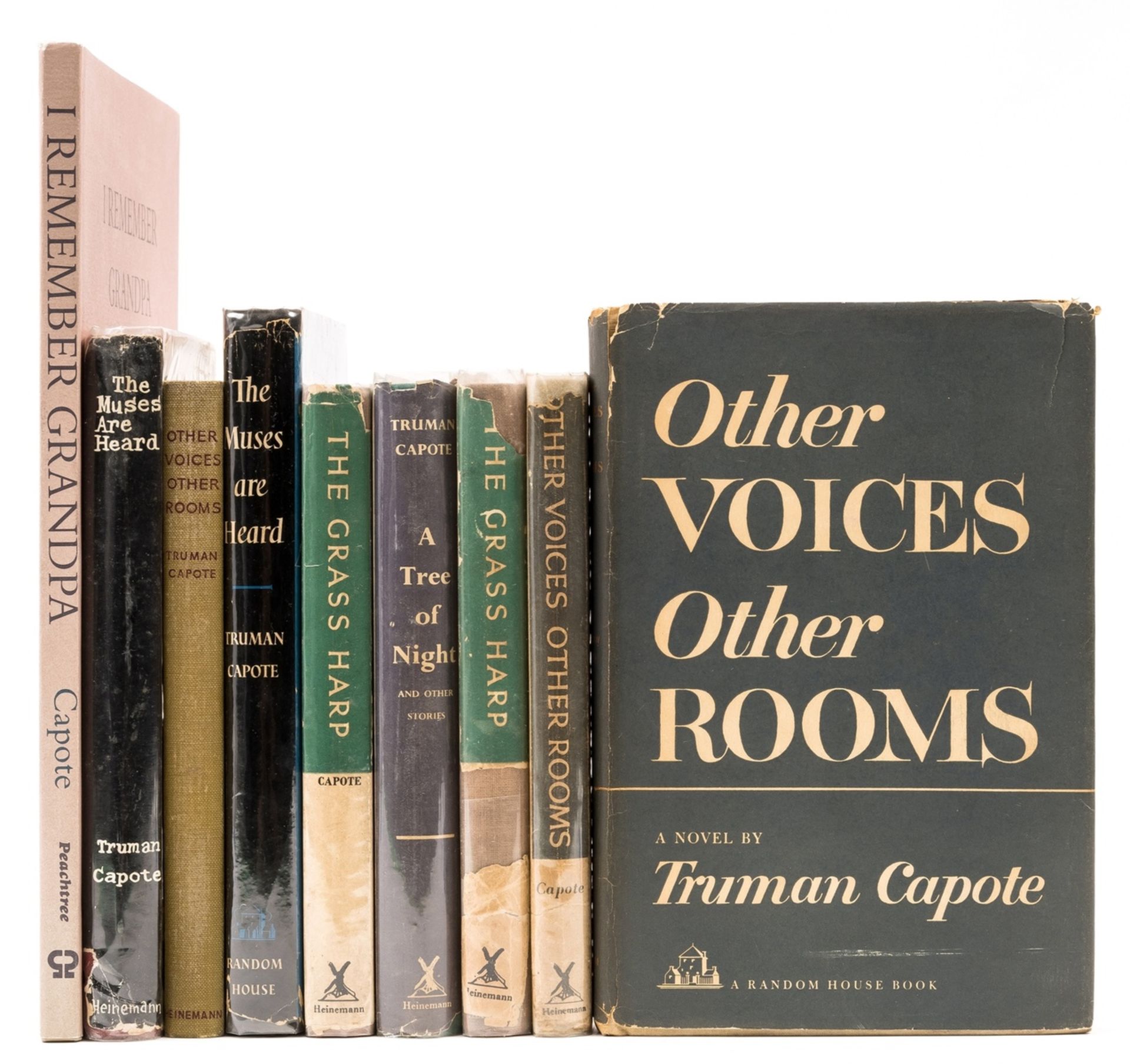 Capote (Truman) Other Voices Other Rooms, first edition, New York, 1948 & others by the same (9)