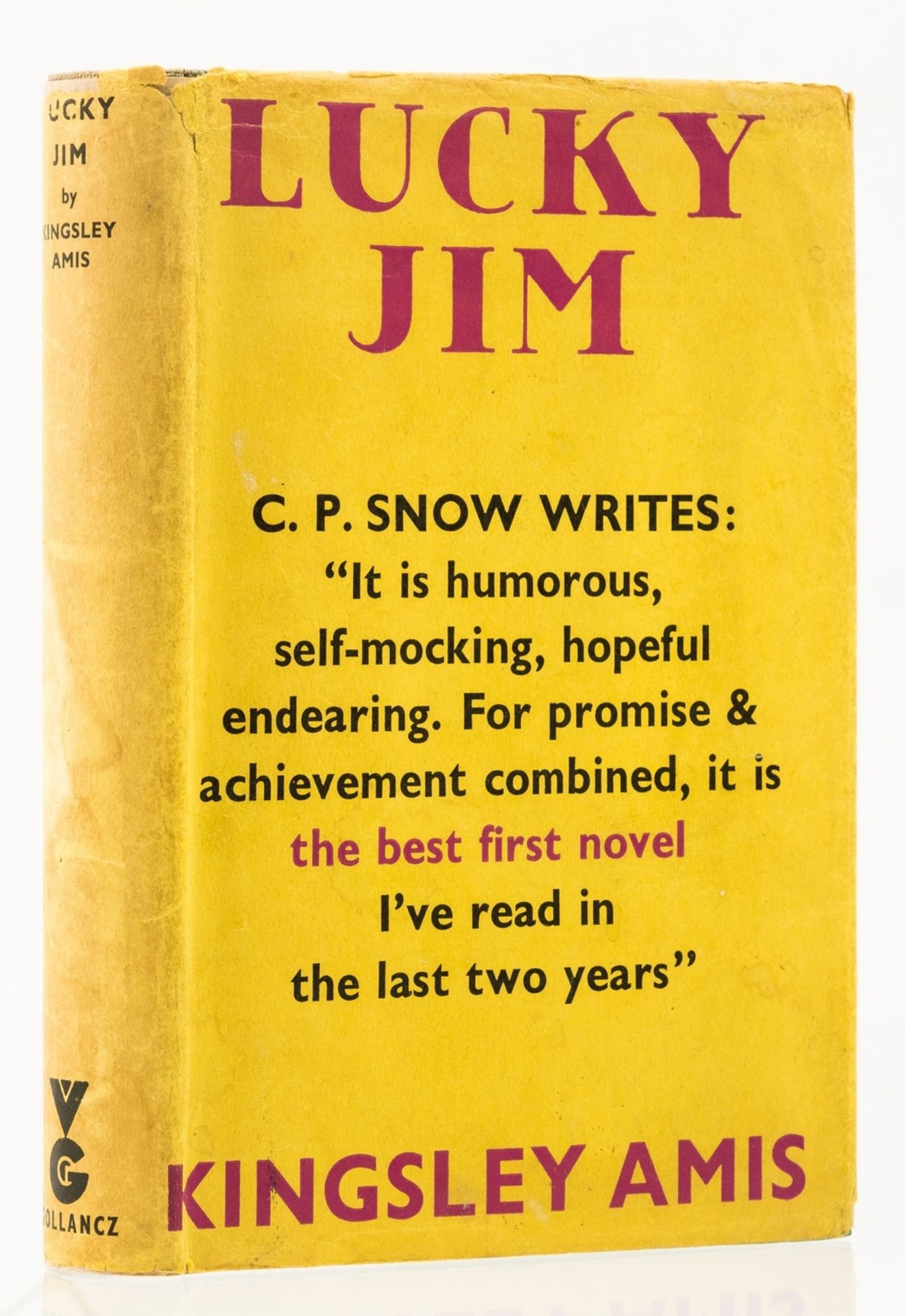 Amis (Kingsley) Lucky Jim, first edition, 1953.