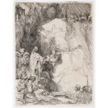 Rembrandt van Rijn (1606-1669) The Raising of Lazarus: the Small Plate