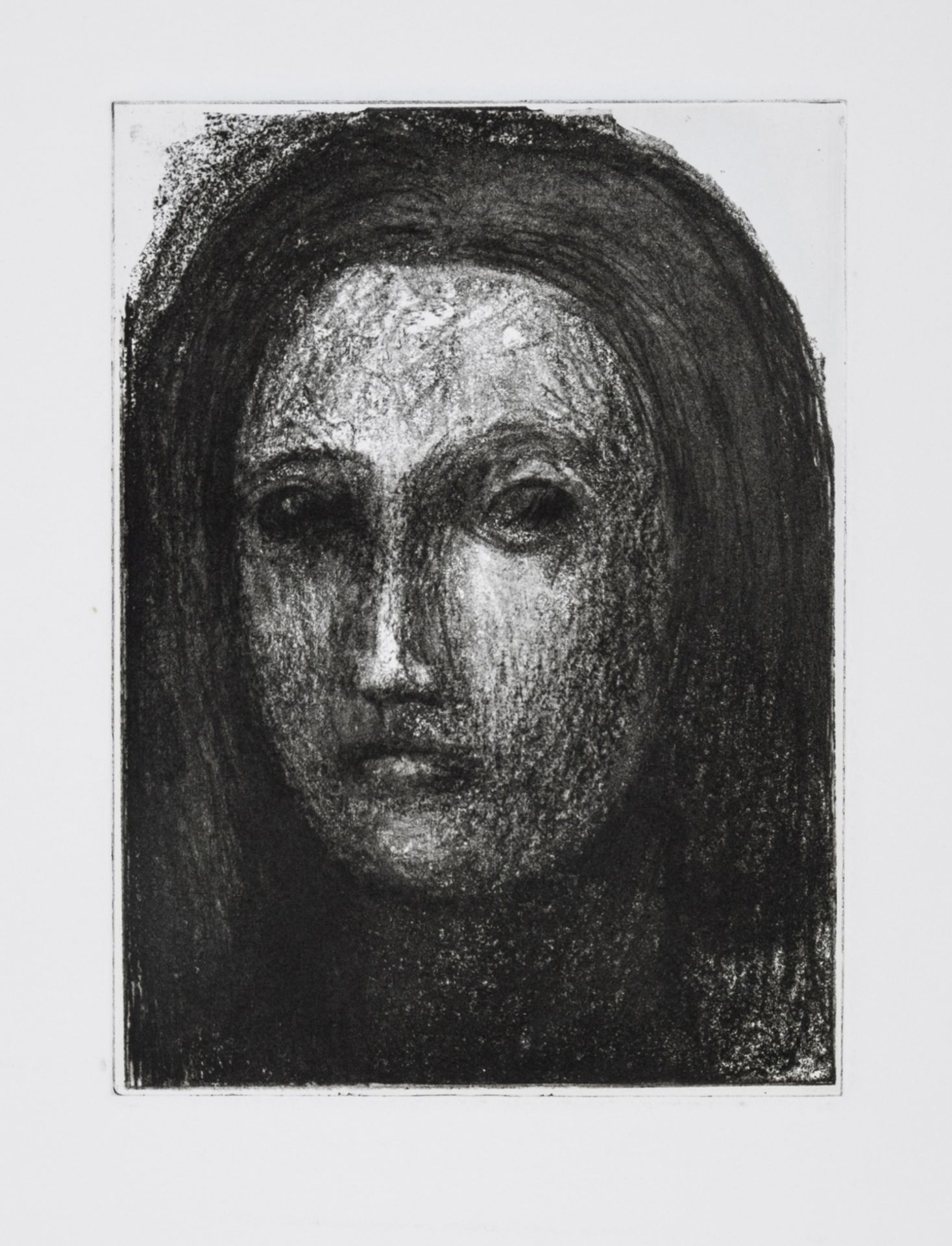 δ Henry Moore (1898-1986) Head of a Girl II and III (Cramer 599 and 600)